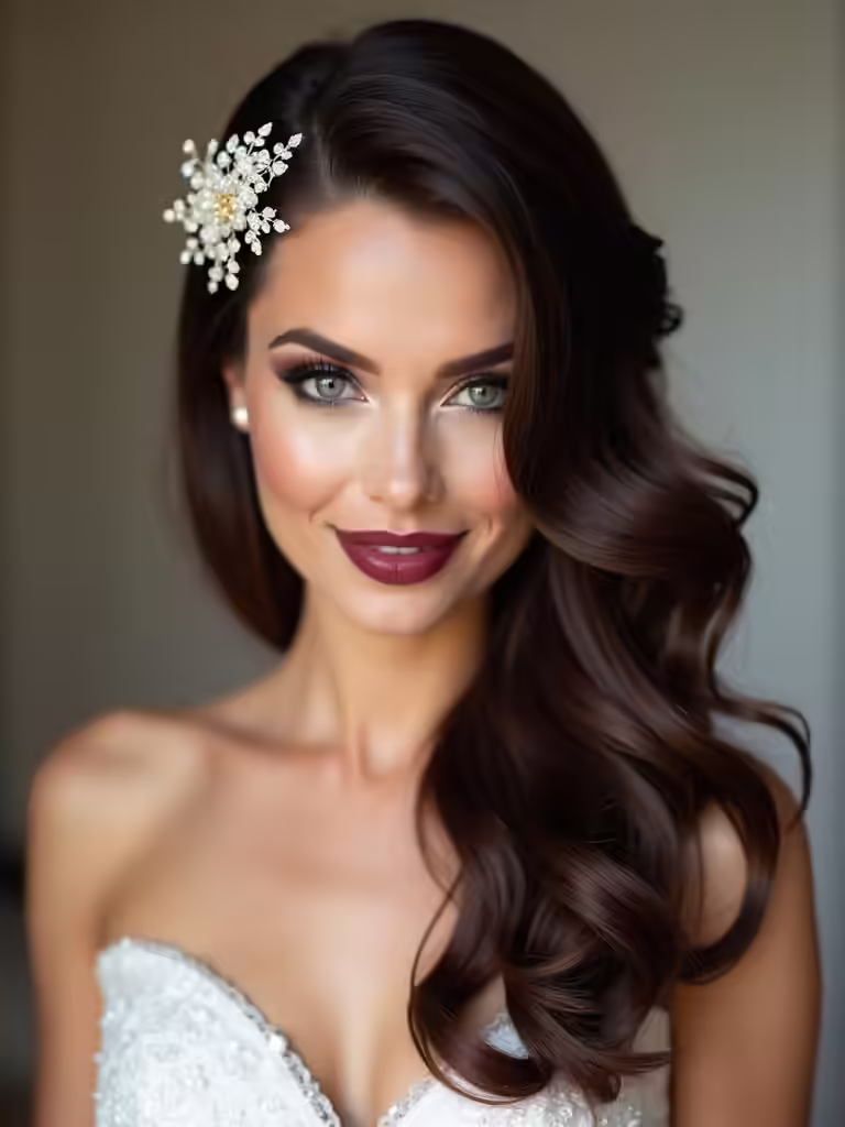 bridal hairstyles with veils