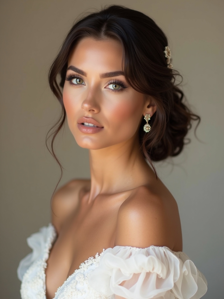 bridal look wedding vibe