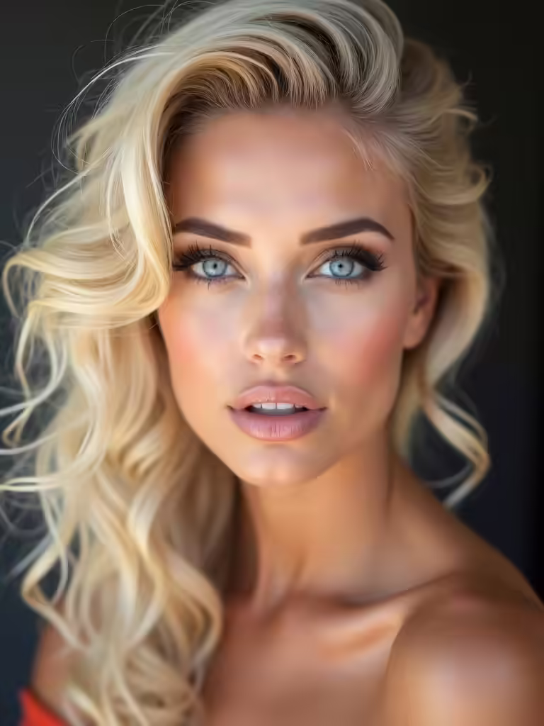 bridal makeup for blue eyed blondes