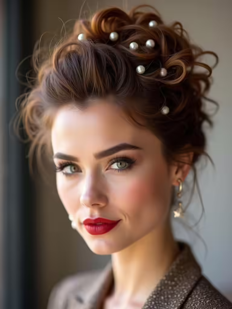 bridal updo hairstyle trends