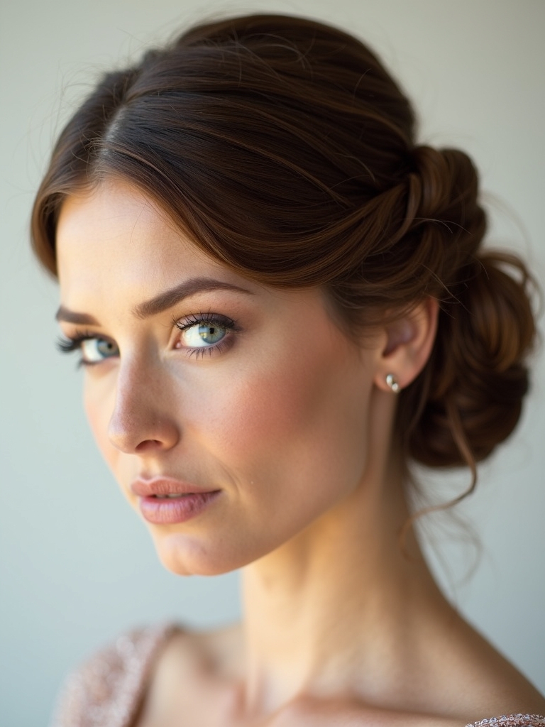 bridal updo longevity and comfort