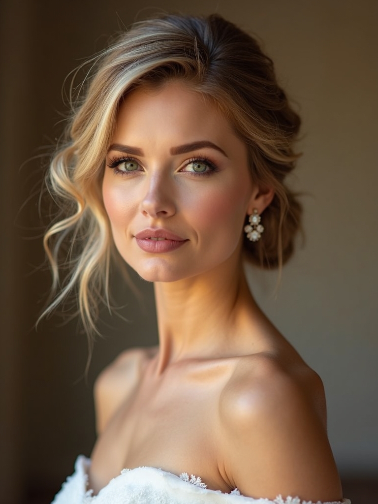 bridal updo selection guide
