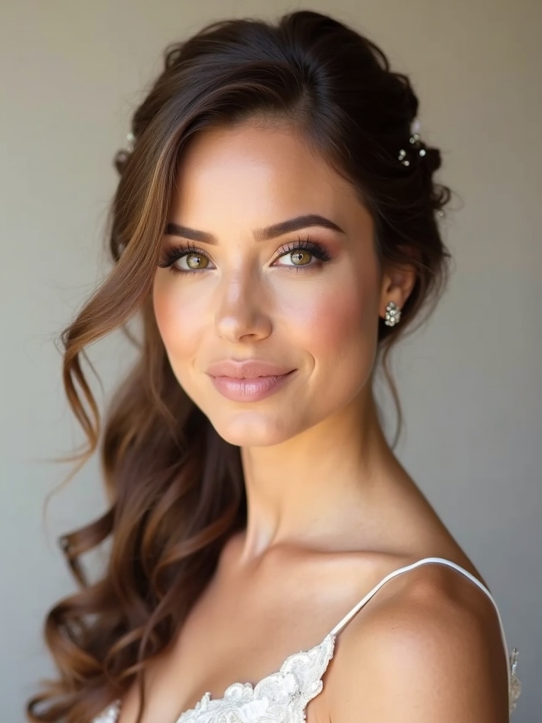 bridesmaid hair color harmony
