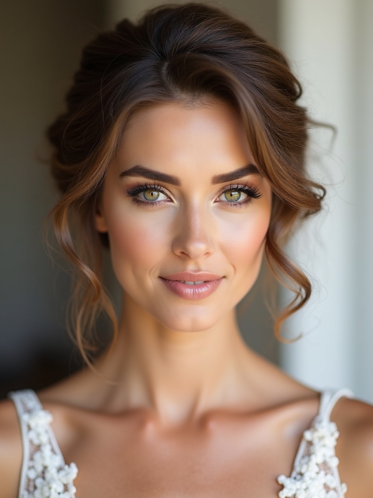 bridesmaid hairstyles for thick hair