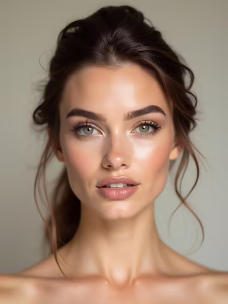 bridesmaid makeup for green eyes
