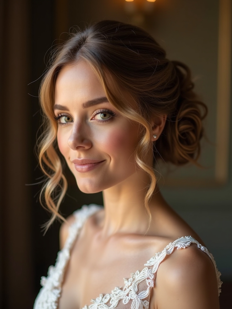 bridesmaid updo hairstyles ideas