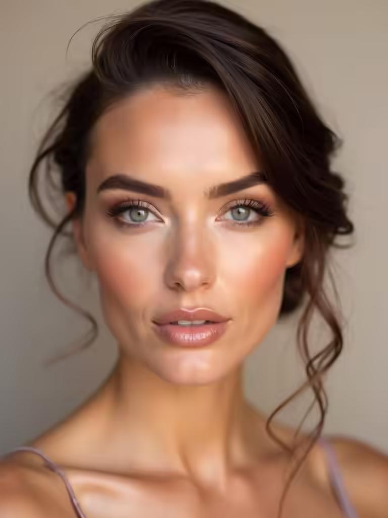 bronze bridesmaid makeup inspiration