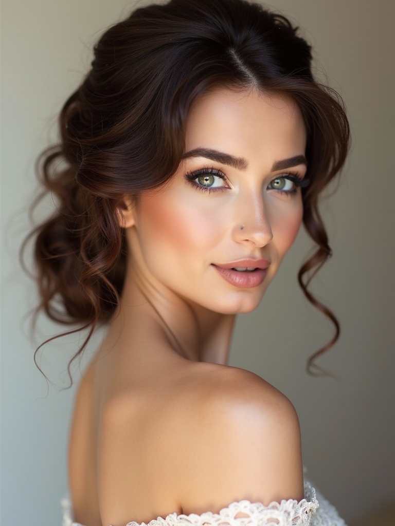 brunette bridal style checklist