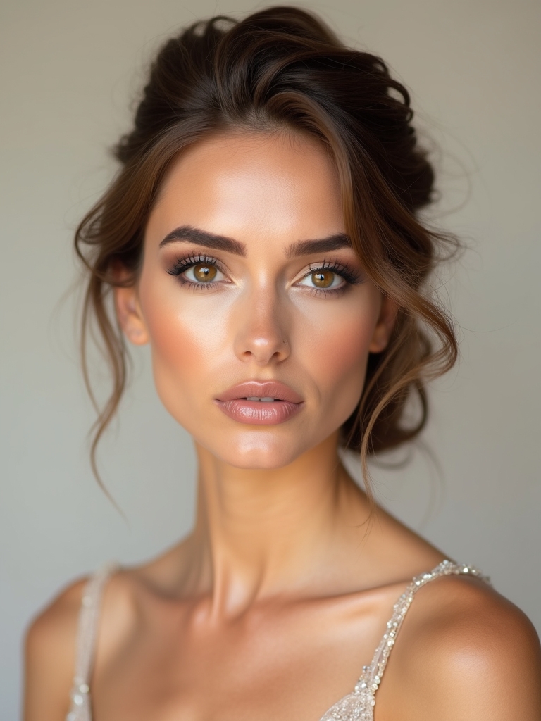 champagne toned luminous complexion