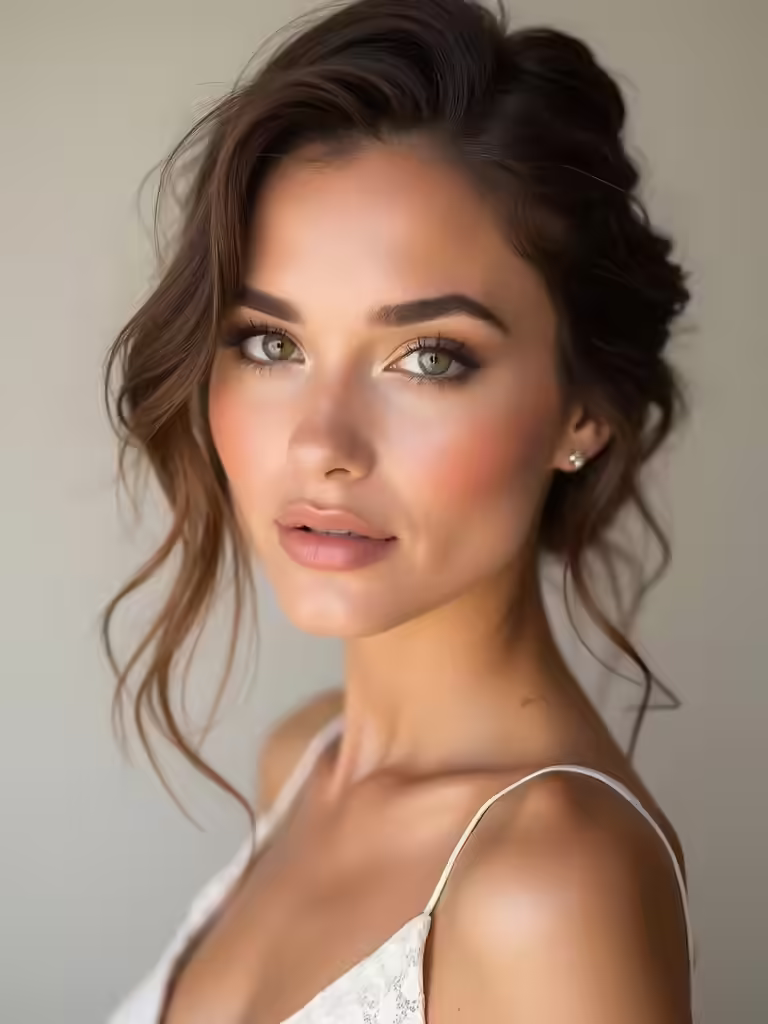 charming spring bridesmaid makeup