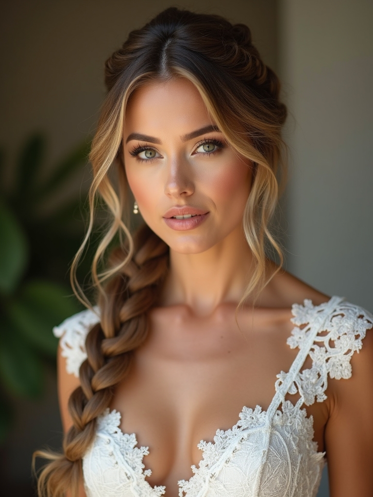 chic braided hairstyle options