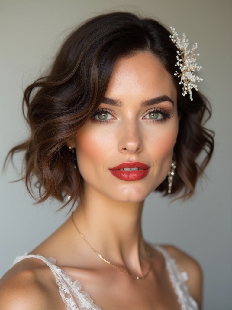 chic short hair accessories