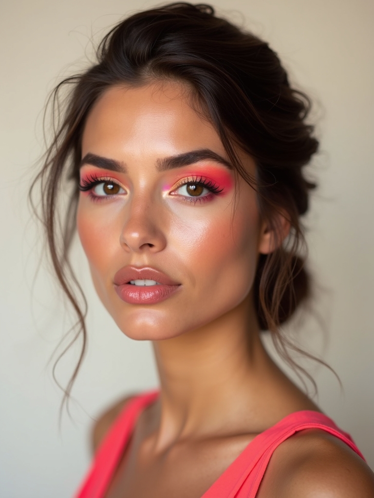 chic subtle neon elegance