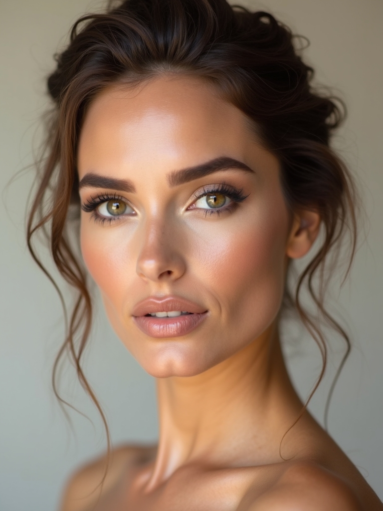 classic elegant bridal beauty
