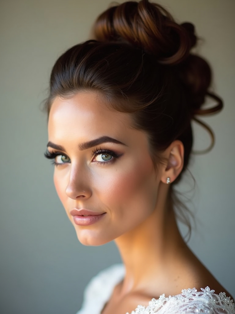 classic elegant updo mastery