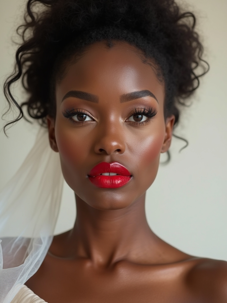 classic red lip tips