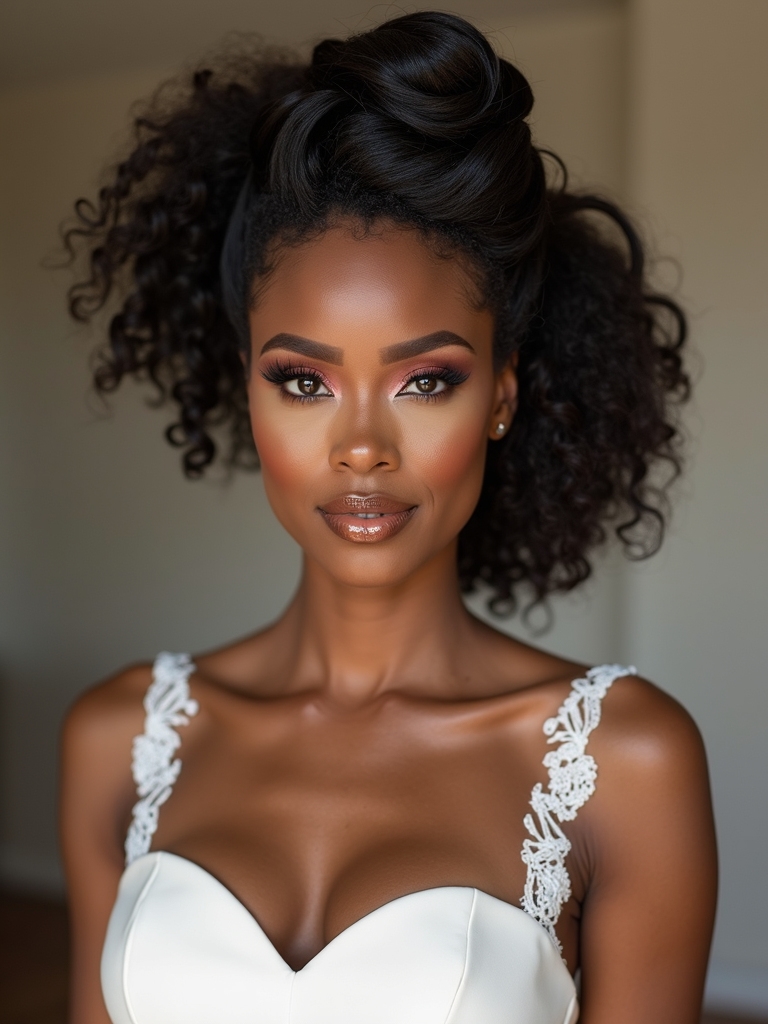 classic updo wedding inspiration