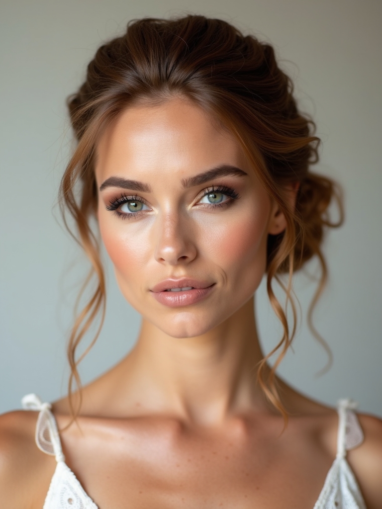 comfortable stylish low bun