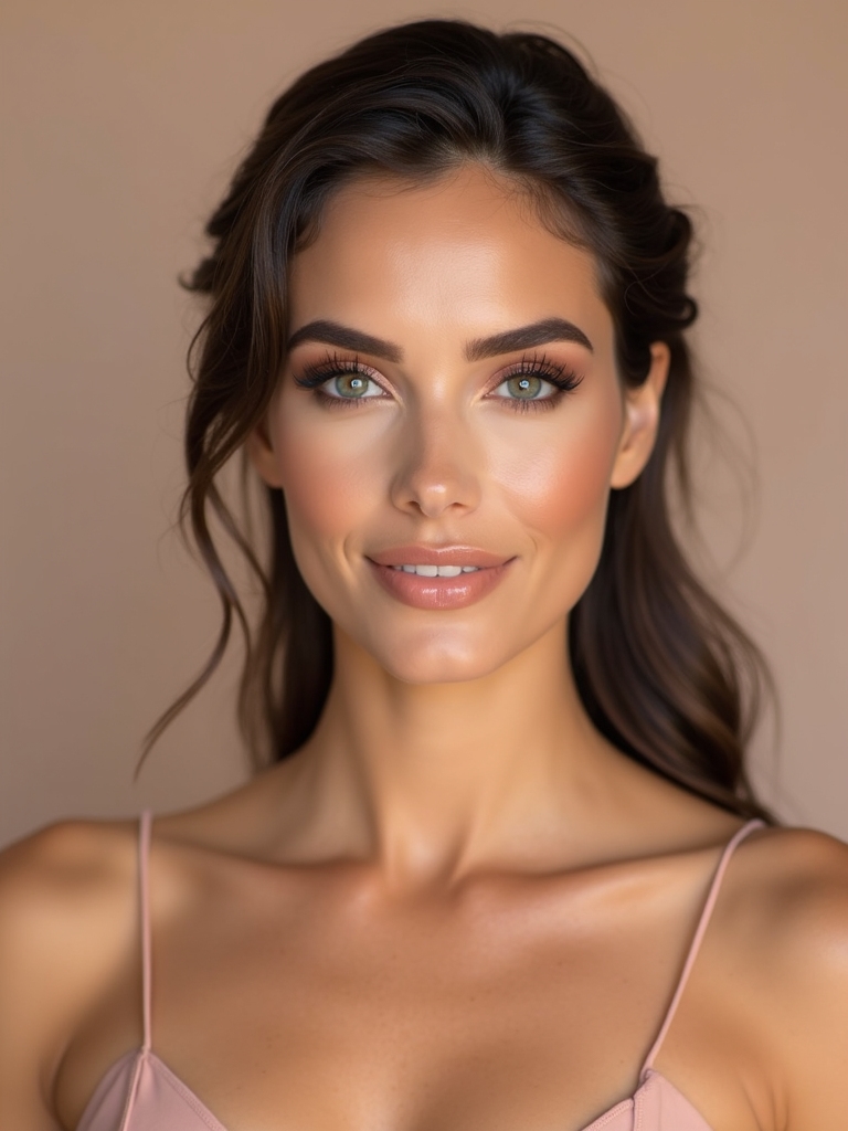 coordinating makeup with dresses