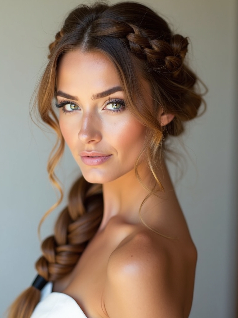 crown braid styling guide