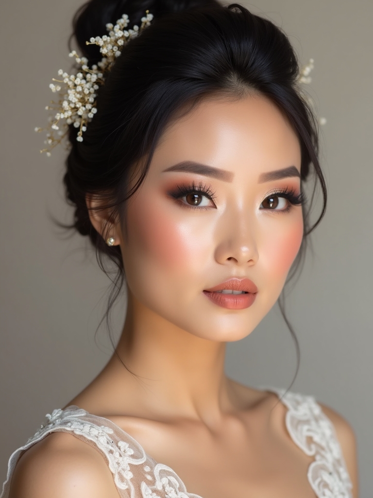 cultural elegance in bridal makeup