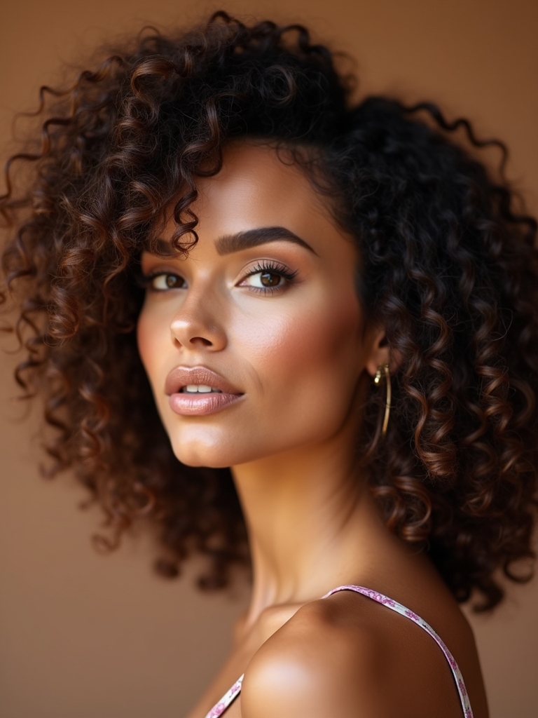 curls protected from humidity