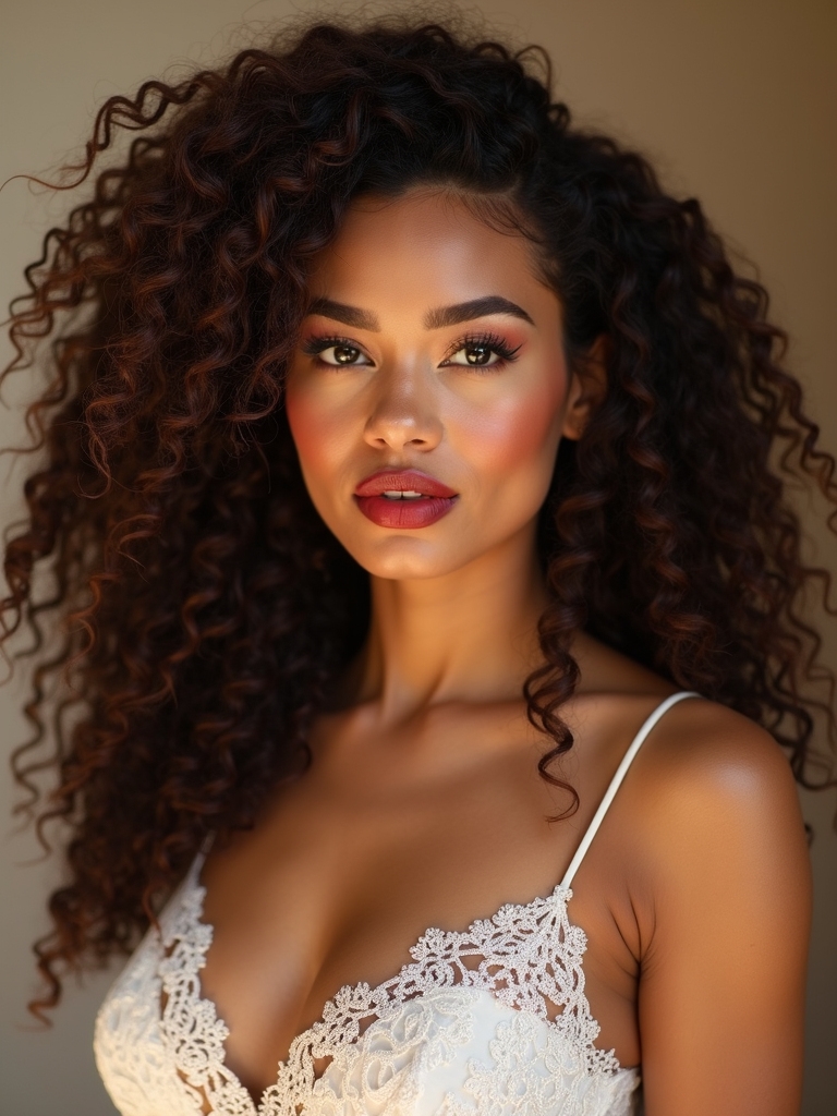 curly hair wedding hairstyles