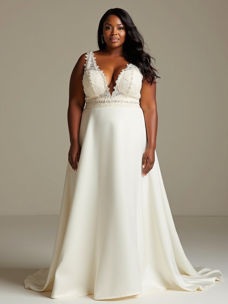 curvy brides flattering necklines