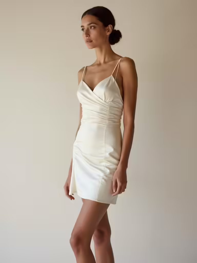 dance friendly mini wedding dresses