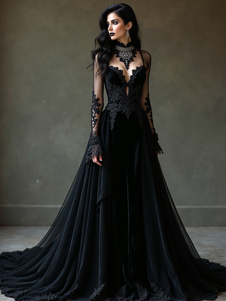 dark elegance and opulence