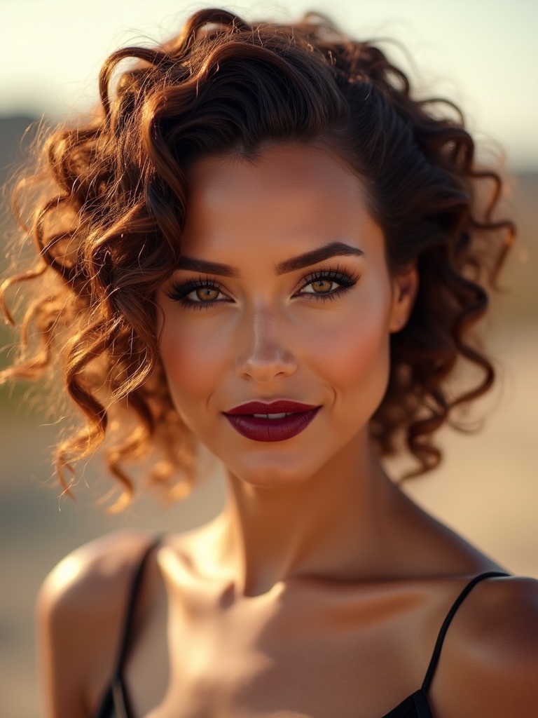 defined curls lasting elegance