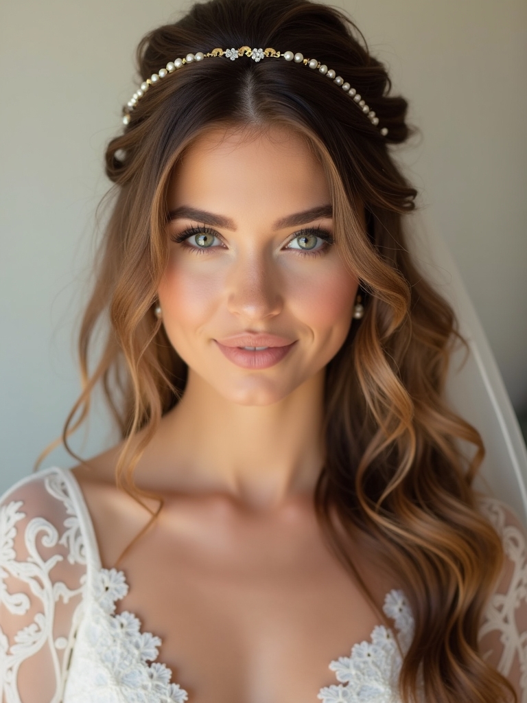 delicate accessories for half up