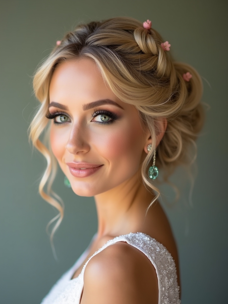 delicate bridal hairstyle techniques