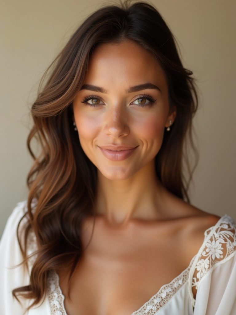 dewy fresh bridal makeup