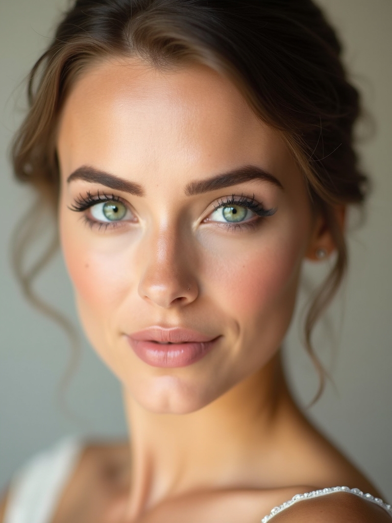 dewy radiant bridal makeup