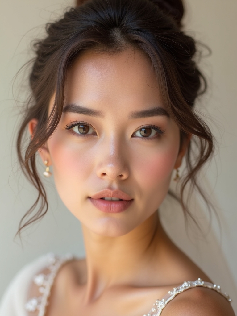 dewy skin rosy cheeks