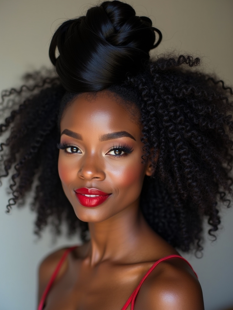 dramatic bridal hairstyle inspiration