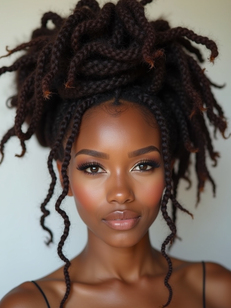 dramatic volume elegant updos