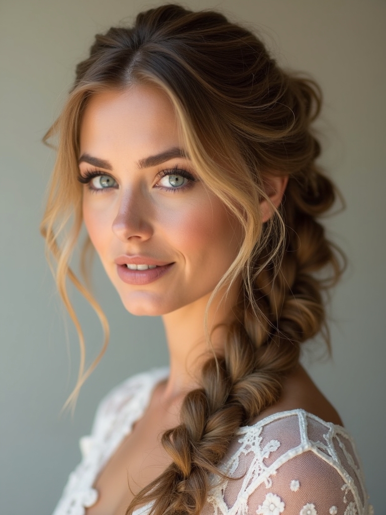 effortless bohemian braided style