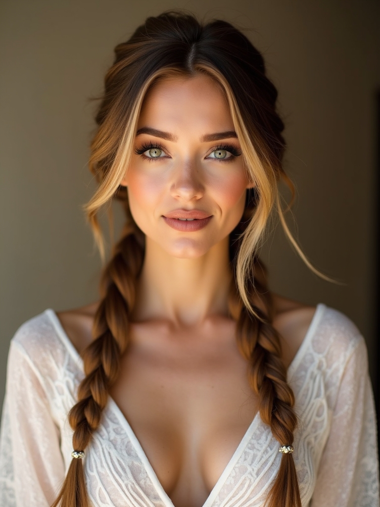 effortless boho braid beauty