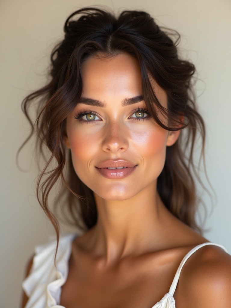 effortless boho bridal glow