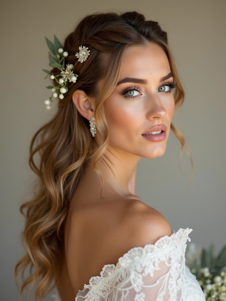 effortless boho hairstyle accessories