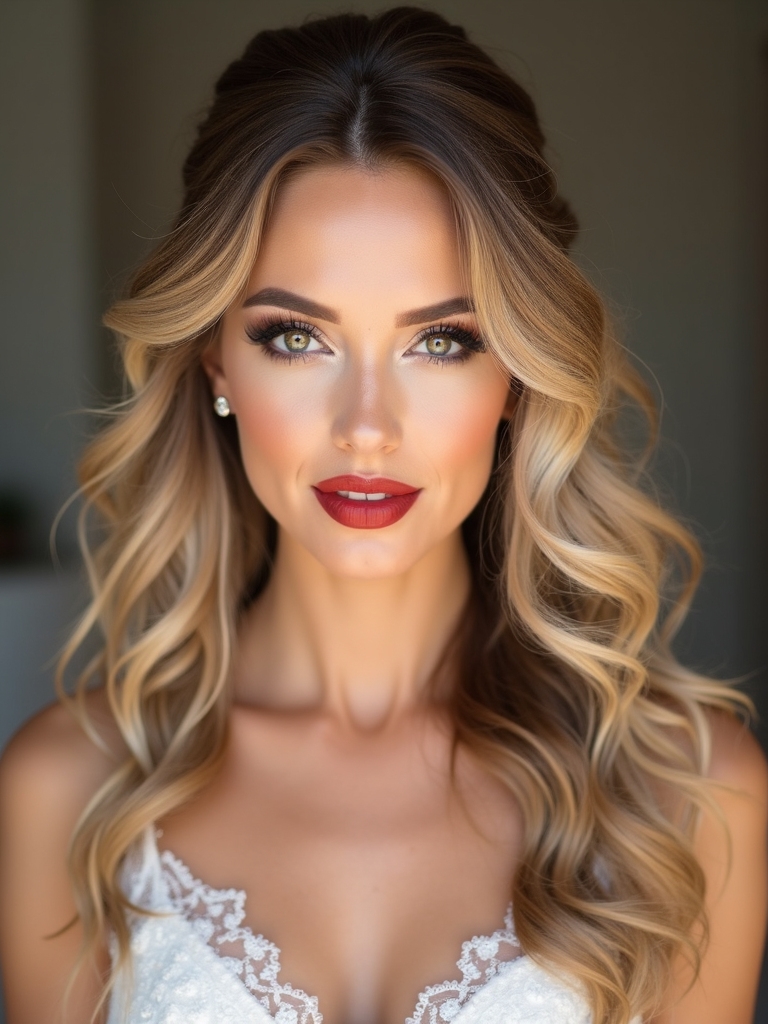 effortless boho tossed curls