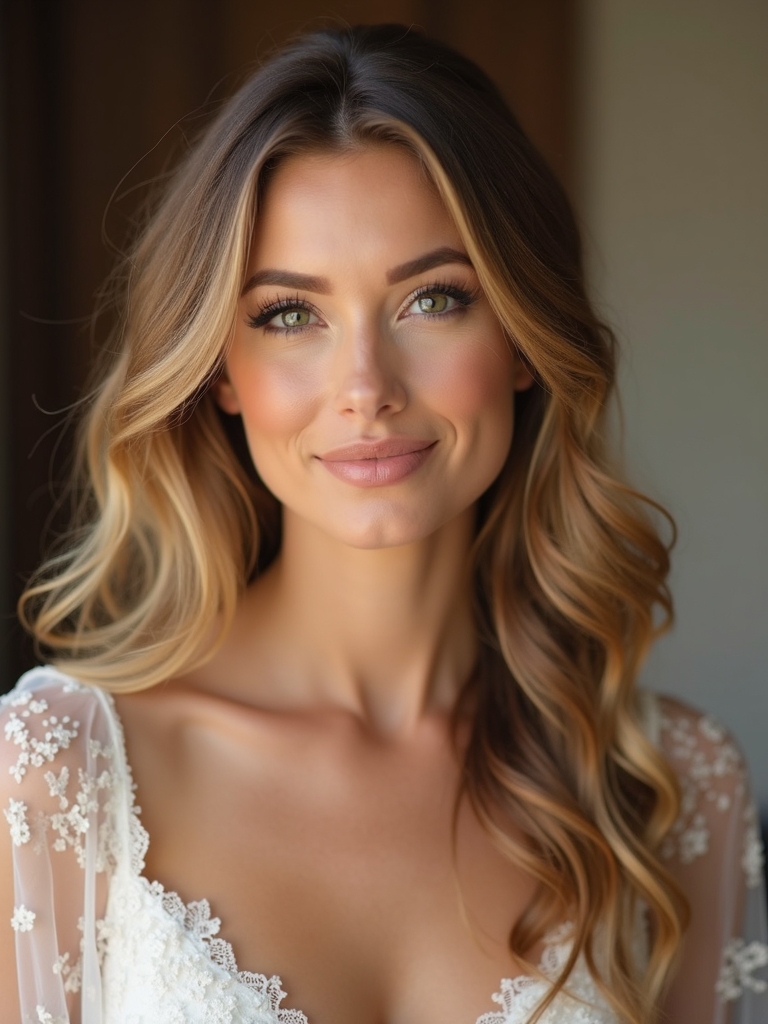effortless boho wedding waves