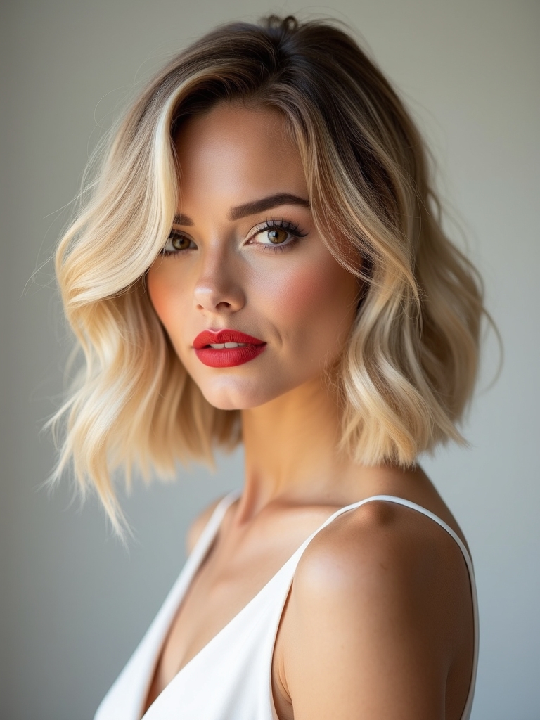 effortless bridal beach waves