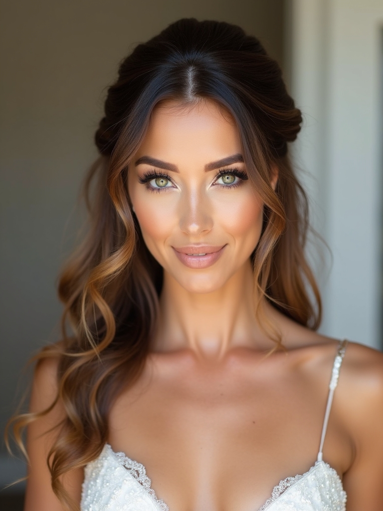 effortless bridal hairstyle elegance