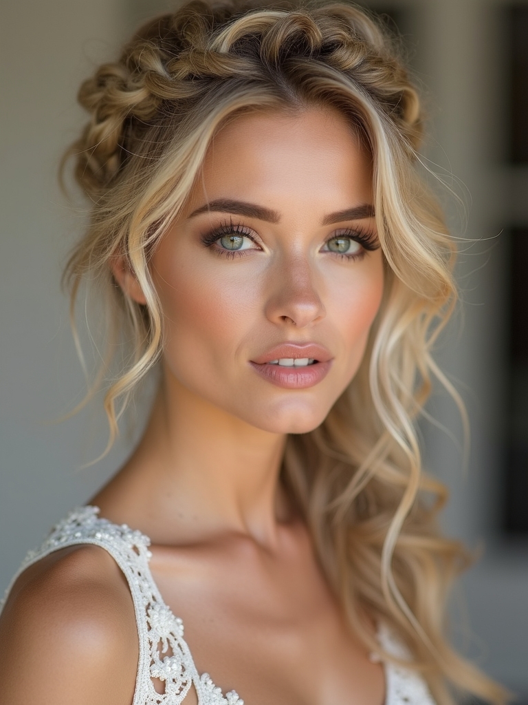 effortless chic bridal braids