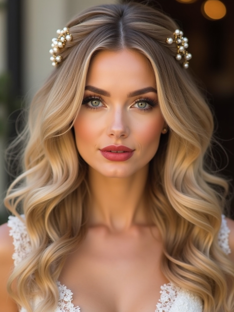 effortless chic bridal hairstyle