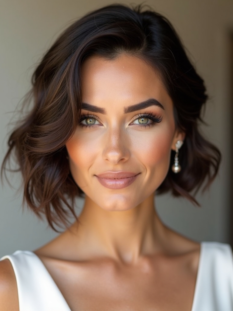 effortless elegant shoulder length hairstyles