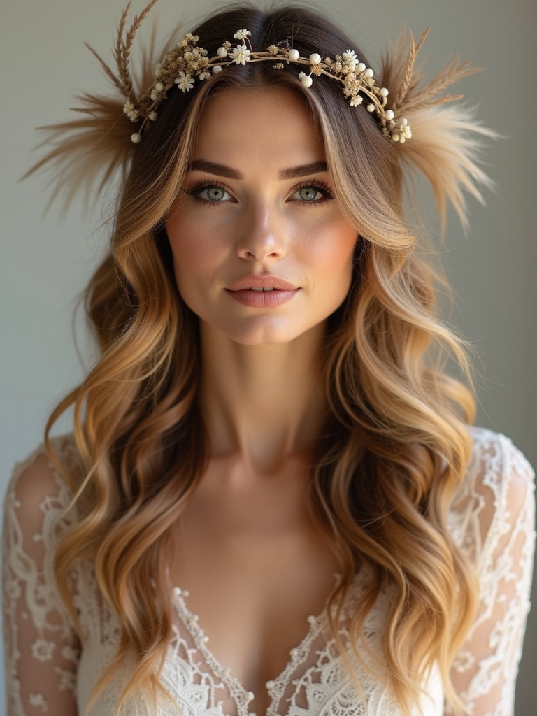 effortless enchanting bridal elegance